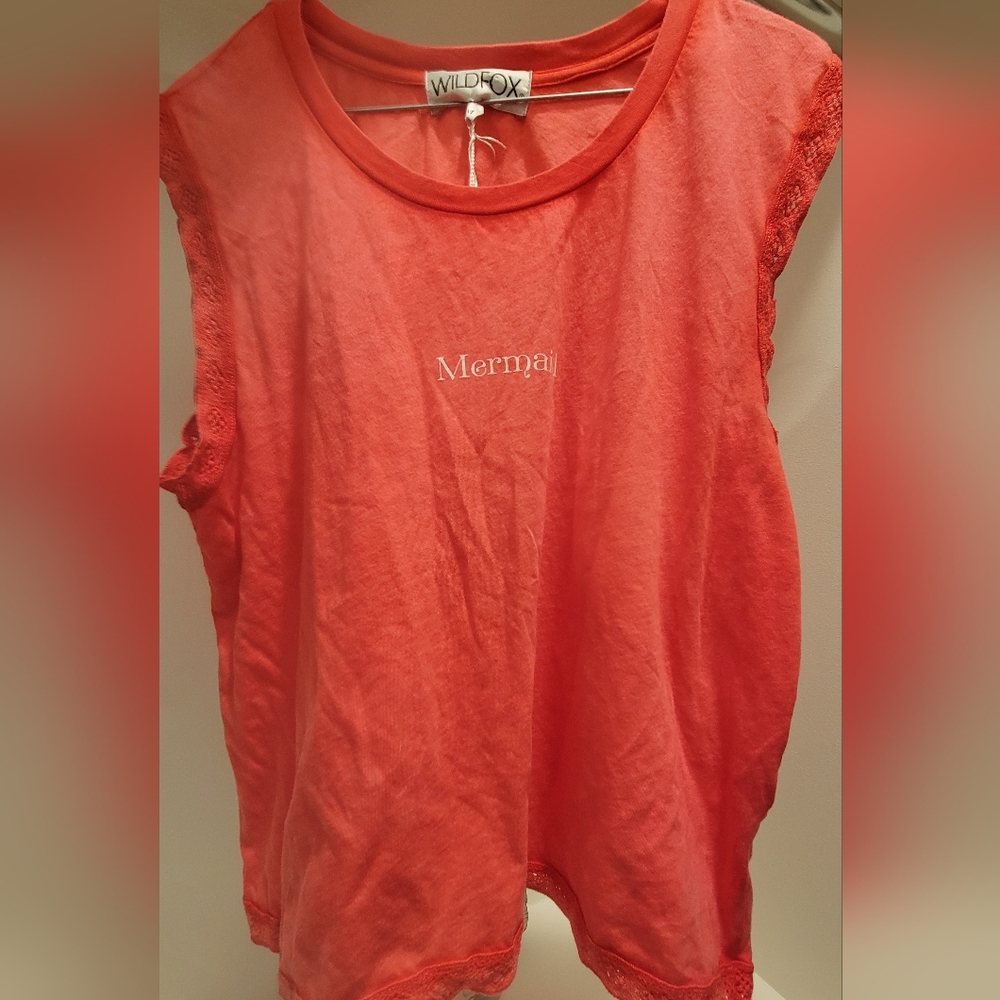 NWT Wildfox mermaid tank size medium